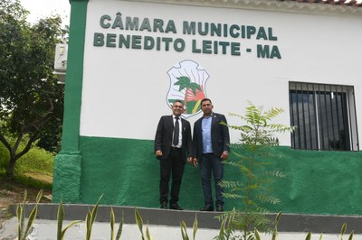 Sessão Solene de abertura dos trabalhos legislativos da Câmara de Benedito Leite, realizada no dia 18 de Fevereiro de 2022.