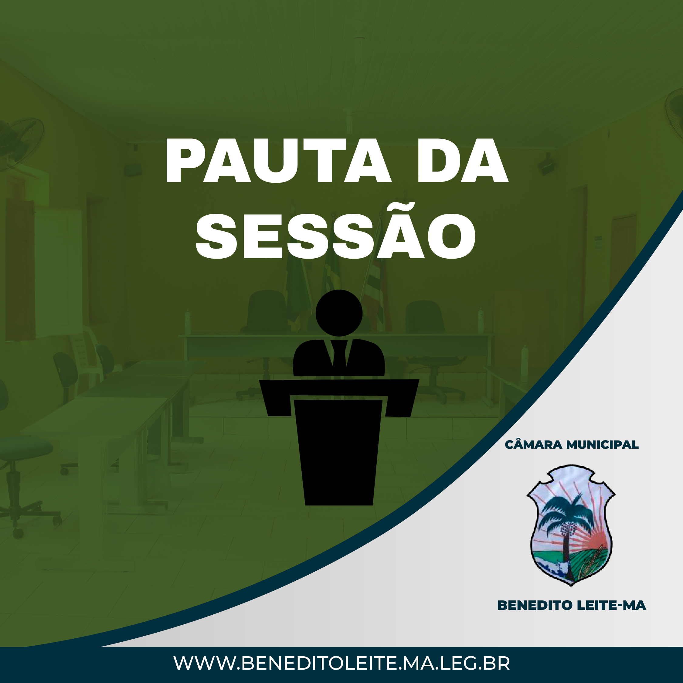 Pauta da Sessão Ordinária do dia 01 de abril de 2022