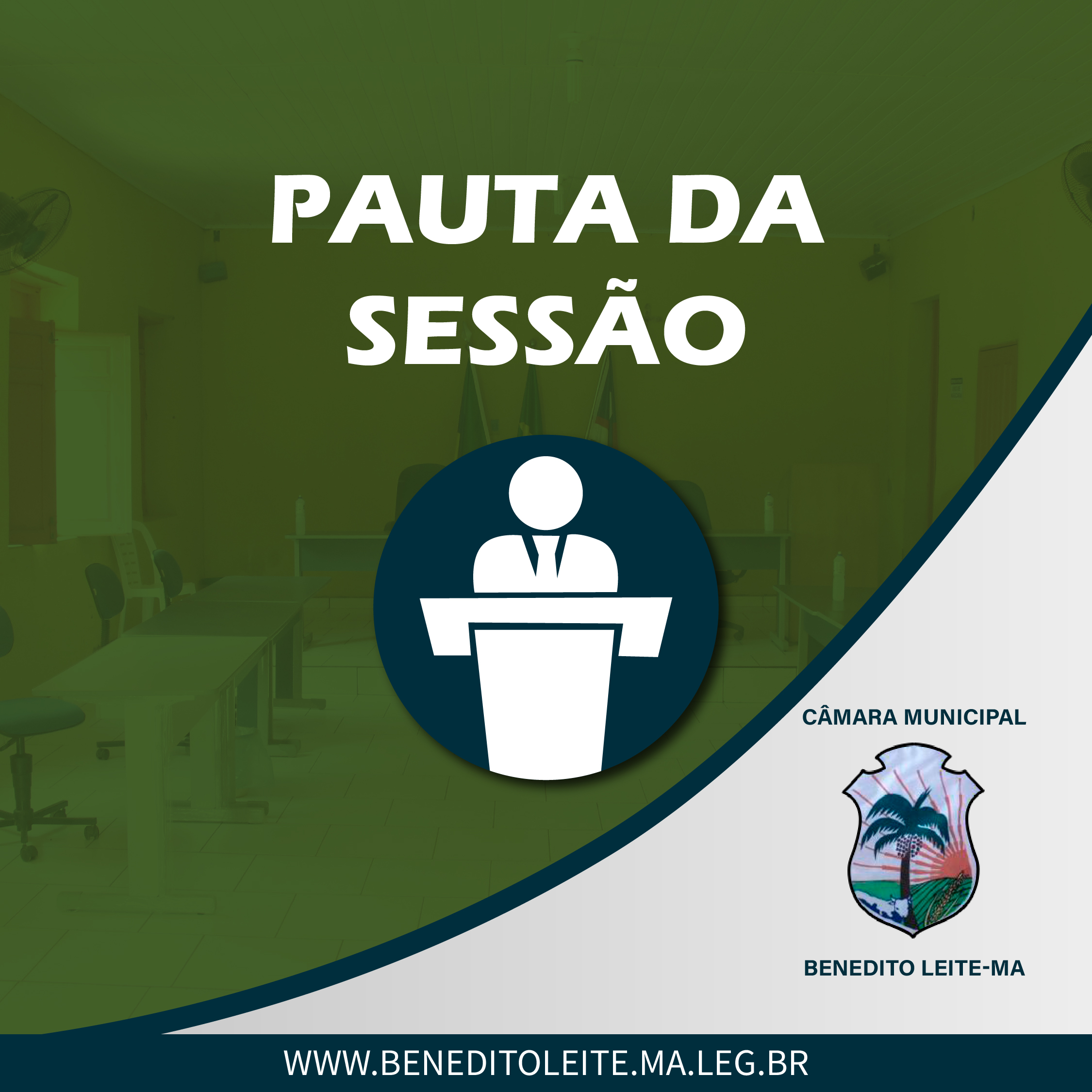 Pauta da Sessão Ordinária do dia 02 de dezembro de 2022